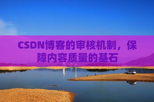 CSDN博客的审核机制，保障内容质量的基石